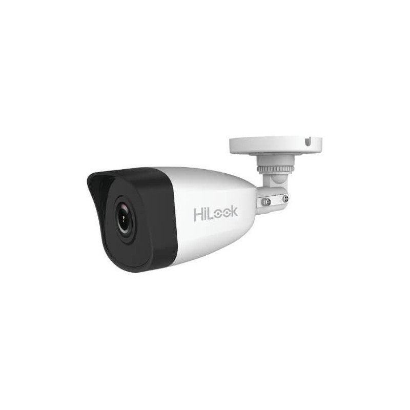 CAMARA IP 2MP BALA H265+ DWDR D/NF2.8 PoE IR30m IP67 SEMIMETAL HILOOK