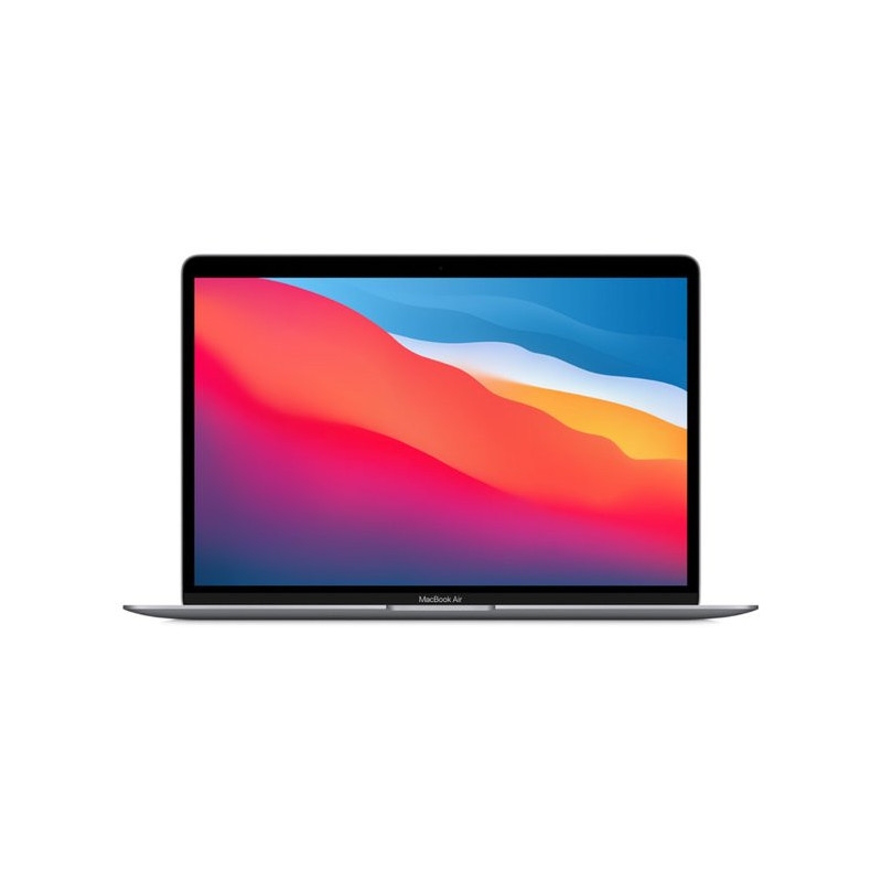 MGN63LA/A MacBook Air de 13 pulgadas: Chip M1 de Apple con CPU de ocho núcleos y GPU de siete núcleos, 256 GB SSD - Gris
