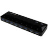 ST103008U2C StarTech.com 10-Port USB 3.0 Hub with Charge and Sync Ports - 2 x 1.5A Ports - Desktop USB Hub and Fast-Charging