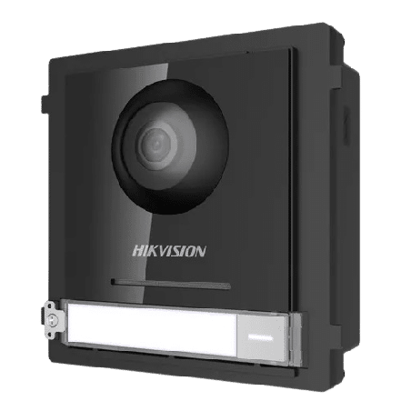VIDEOPORTERO 2MP, 1 BOTÓN ,IR ETHERNET RS-485, 4 CANALES, IP65, 12 VDC O POE