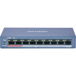 L2 9 PUERTOS 8/ 100 Mbps POE y 1/100 Mbps Ethernet POE 115W METALICO