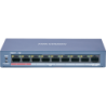 L2 9 PUERTOS 8/ 100 Mbps POE y 1/100 Mbps Ethernet POE 115W METALICO