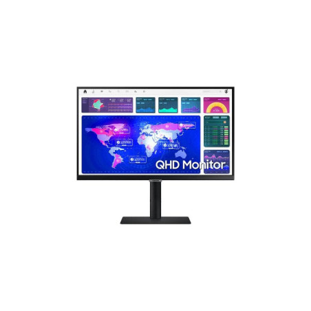 LS24A600NWNXGO Samsung Monitor 24 Plano Conexión HDMI y Display Port