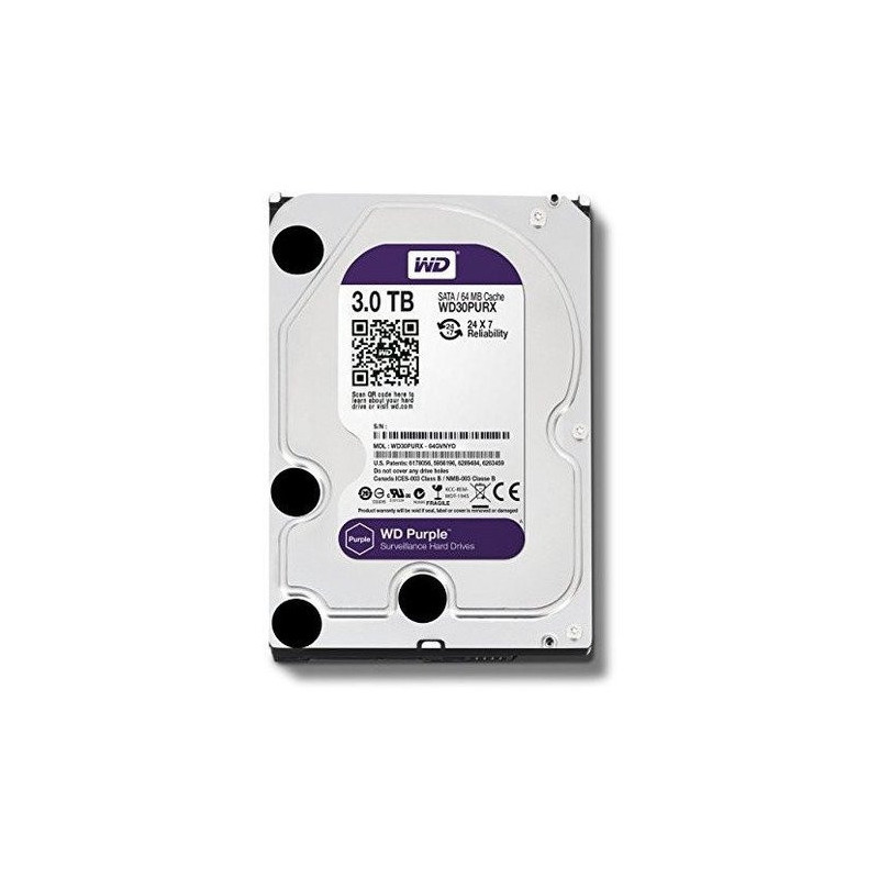 DISCO DURO 3TB INTELLIPOWER 3.5 SATA WD - WD30PURX