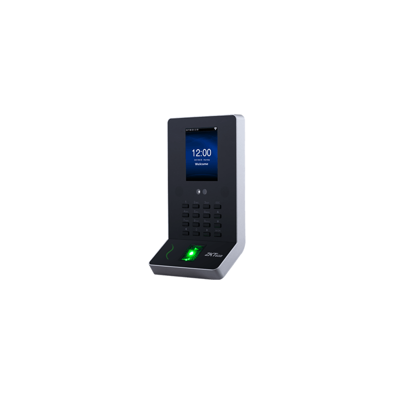 MULTIBIO600ID - TERMINAL T&A FUNCIONES ACCESO FACIAL 800 ROSTROS 3000 HUELLAS Y TARJETAS EM WIFI BIOACCESS Y BIOTIME