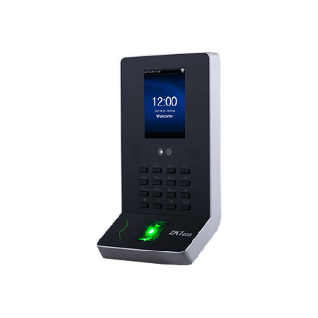 MULTIBIO600ID - TERMINAL T&A FUNCIONES ACCESO FACIAL 800 ROSTROS 3000 HUELLAS Y TARJETAS EM WIFI BIOACCESS Y BIOTIME