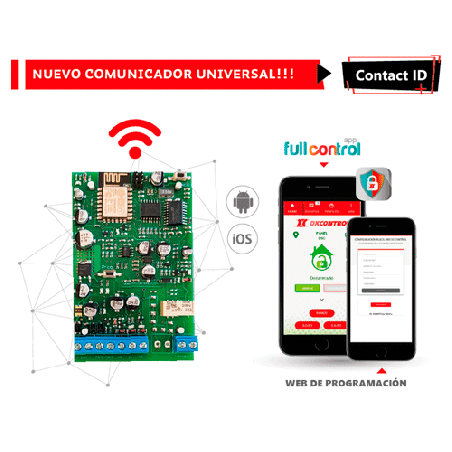 DXFULLWIFIMAX - COMUNICADOR UNIVERSAL WIFI DXCONTROL