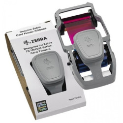 800300-250LA Zebra Ribbon Color YMCKO 200 Images ZC100 ZC300 LA