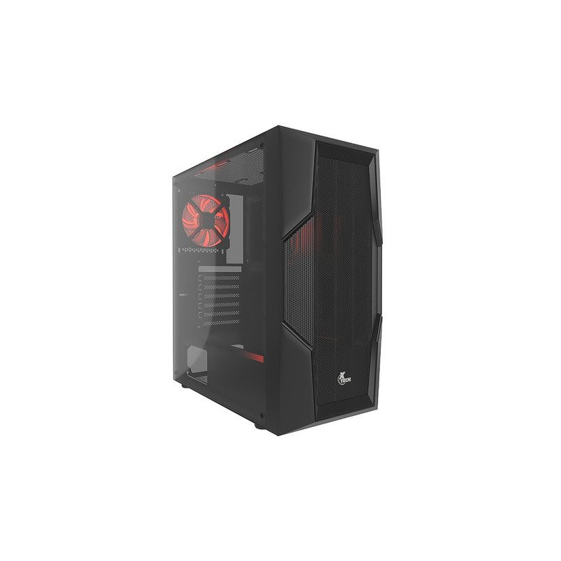 Chasis tipo torre ATX con vidrio templado lateral