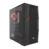 Chasis tipo torre ATX con vidrio templado lateral