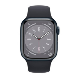 MNHV3BE/A Apple Watch Series 8 (GPS + Cellular) - Caja de aluminio en color medianoche de 41 mm - Correa deportiva en color