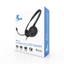 Xtech Auricular USB para videoconferencias XTH-240