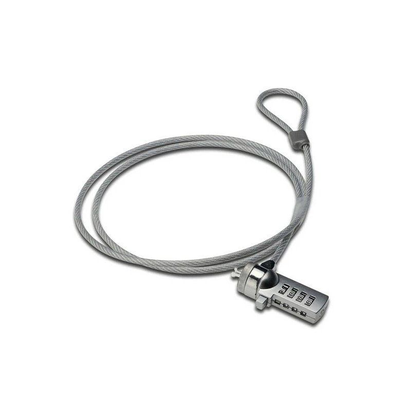 Xtech Cable de seguridad con combinación de 4 dígitos para laptops XTA-110 Combinaciones programables