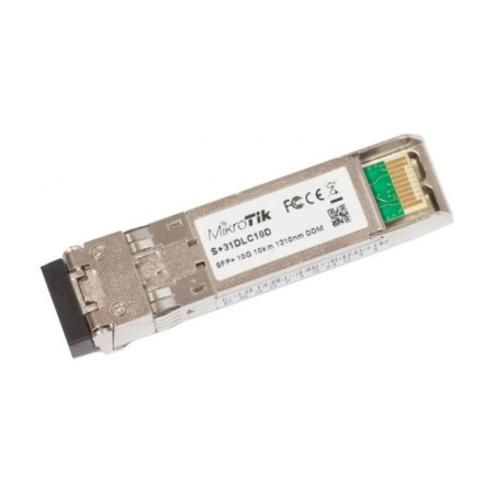 S+31DLC10D Transceptor MiniGbic SFP+ 10G LC Duplex para fibra Mono Modo 10 Kms