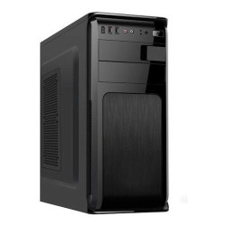 Xtech pc case ATX 600W ps black no logo XTQ-209