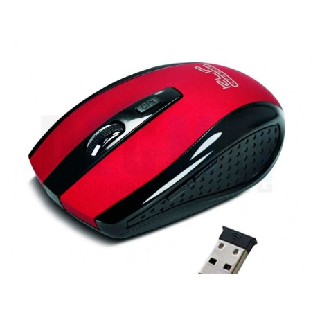 KX Mse Wls KMW-340RD 6-btn Red Nano Dngl