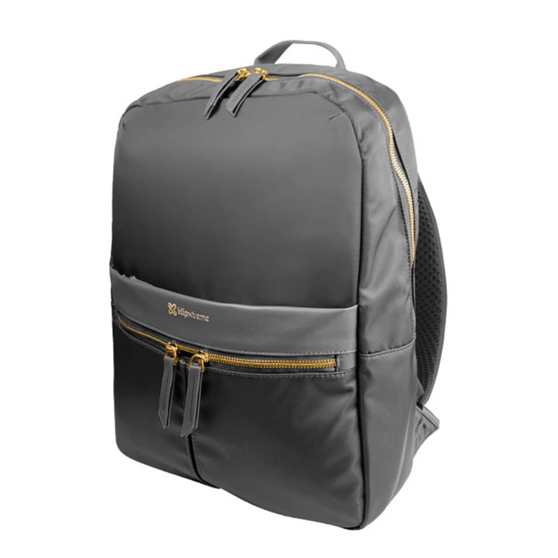 KX Bkpk Laptop 15.6" Gray - 12Kg/26Lb - One compartment - Two front pockets - Premiun