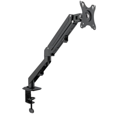 KX Brkt Adj KMM-400 Monitor mount 17"-27" Pneumatic spring, Clamp & Grommet Tilt-Swivel 6.5Kg max load