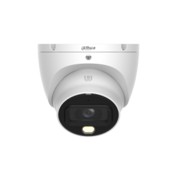 CAMARA 4 EN 1 1/2,7" CMOS 4K@15FPS DOMO SEMIMETALICO 2.8MM FOV 125° WDR 120DB IR 30M IP67 DH-HAC-HDW1809TLMN-A-LED-0280B
