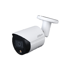 DH-IPC-HFW2439SN-SA-LED-0360B-S2 - CAMARA IP BALA METALICA FULLCOLOR 4MP@30FPS LENTE 3.6MM WDR MIC LED 30M POE IP67