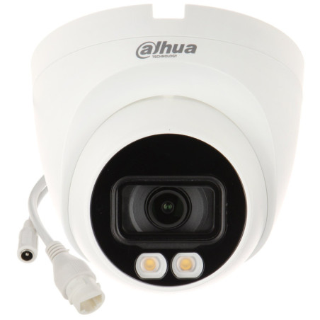 DH-IPC-HDW2439TN-AS-LED-0280B-S2 - CAMARA IP DOMO TORRETA METALICA FULLCOLOR 4MP@30FPS LENTE 2.8MM WDR AUDIO LED 30M POE IP67