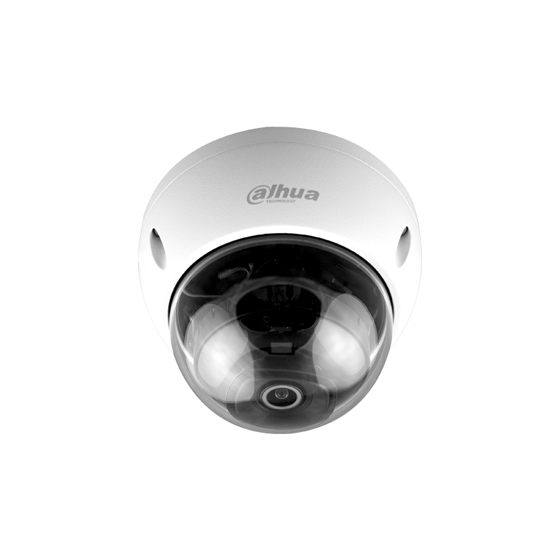 DH-IPC-HDBW2431EN-S-0280B-S2 - CAMARA IP TIPO DOMO METALICO 4MP@30FPS 2,8MM FOV 104° WDR 120DB IP67 IK10 H.265+ IR 30M 2 IVS POE