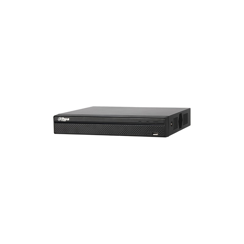 DHI-NVR2104HS-P-4KS2 - NVR 4CH H.265 DECODIFICACION 1CH@4K O 4CH@2MP AB ENTRADA 80MBPS 1 SATA 1 HDMI 4 PoE MAX. 50W