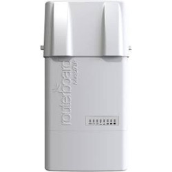 RB912UAG-2HPND Tarjeta Inalámbrica y router en 2.4 GHz 802.11 b/g/n, 64 MB de RAM, 1 Puerto Gigabit Ethernet, Nivel de