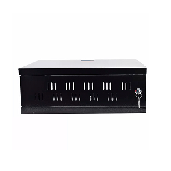RACKECO - GABINETE PARA DVR MEDIDAS 33 X 18 X 32 CM CON APERTURA SUPERIOR LAMINA COLD ROLLED C22