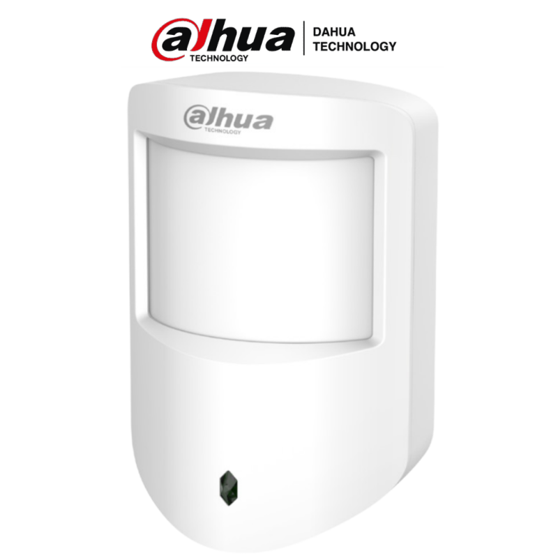 DHI-ARD1233-W2 - SENSOR PIR INALAMBRICO PROTOCOLO AIRFLY 433MHZ RANGO DETECCION 12 X 12M 90° BATERIA LITIO CR123A