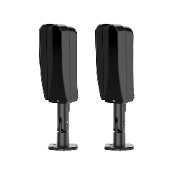 GVBTI100 - BARRERA PERIMETRAL DE 2 HACES CON SOPORTE AJUSTABLE ALCANCE 100M 3 FRECUENCIAS NA/NC IP65