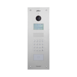 DHI-VTO1210C-X-S1 - INTERCOMUNICADOR IP SIP METALICO PANTALLA 3" TECLADO CAM. 1,3MP FOV 75° 12VDC IP54 IK07 SIN SOPORTE