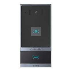 I62 - VIDEO PORTERO 2 LINEAS SIP ALUMINIO POE CAM 2MP 1 BOTON 10000 TARJETAS ONVIF 2 RELEVADORES IP66 IK07