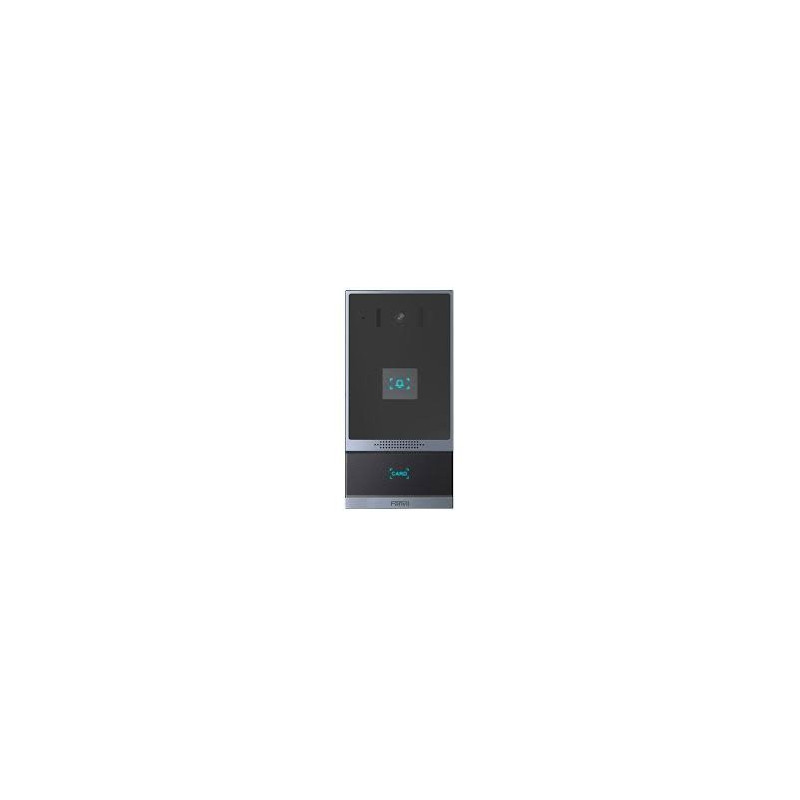 I62 - VIDEO PORTERO 2 LINEAS SIP ALUMINIO POE CAM 2MP 1 BOTON 10000 TARJETAS ONVIF 2 RELEVADORES IP66 IK07