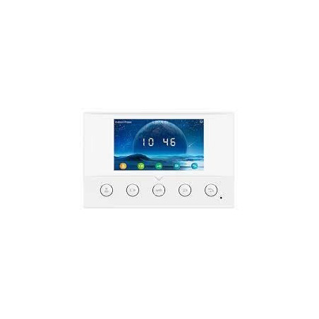 I51W - MONITOR 4.3" INTERNO IP 4 LINEAS SIP POE 4.3" 1080P WIFI 5 BOTONES AUDIO HD ONVIF