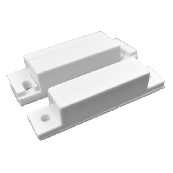 GV-31 - CONTACTO MAGNETICO PARA PUERTAS DE MADERA NORMALMENTE CERRADO COLOR BLANCO 64*19*12,8MM