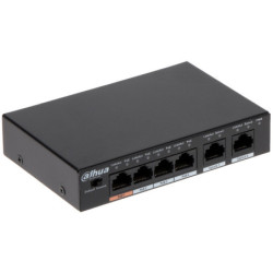 " ** Existencia Única ** SWITCH POE 4 PUERTOS 10/100MBPS 1 PUERTO HASTA 60W RESTANTES HASTA 30W TOTAL 60W 2 UPLINK 100MBPS"
