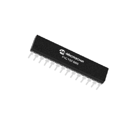 Microcontrolador DIP De 28 Pines F886ISP