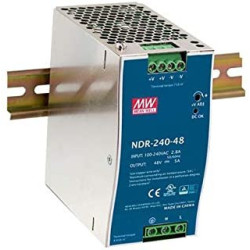 Fuente De Alimentación Industrial 150W 24V 5A Mean Well DR12024
