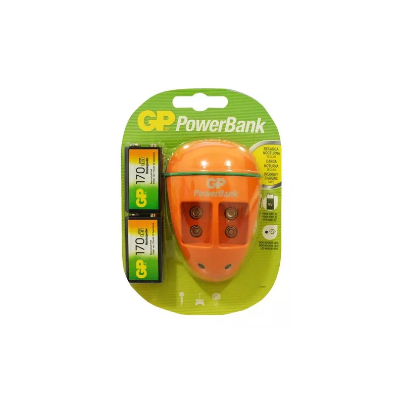 Cargador PowerBank Specialty De 9V GP GPB09US