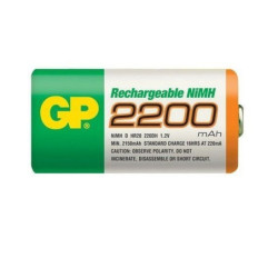 Pila Recargable Tipo D De 1.2V GP TIPOD