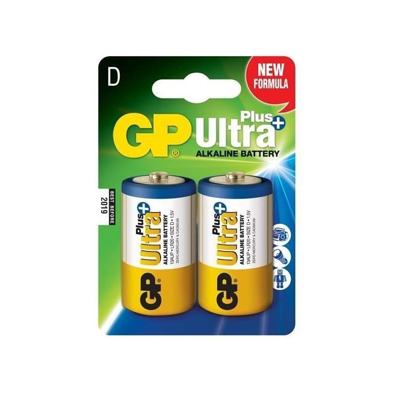 Pila Alcalina Tipo D De 1.5V GP ALKD
