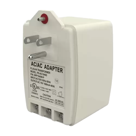 GV-D40 - TRANSFORMADOR 16V 40VAC PARA PANEL DE ALARMA