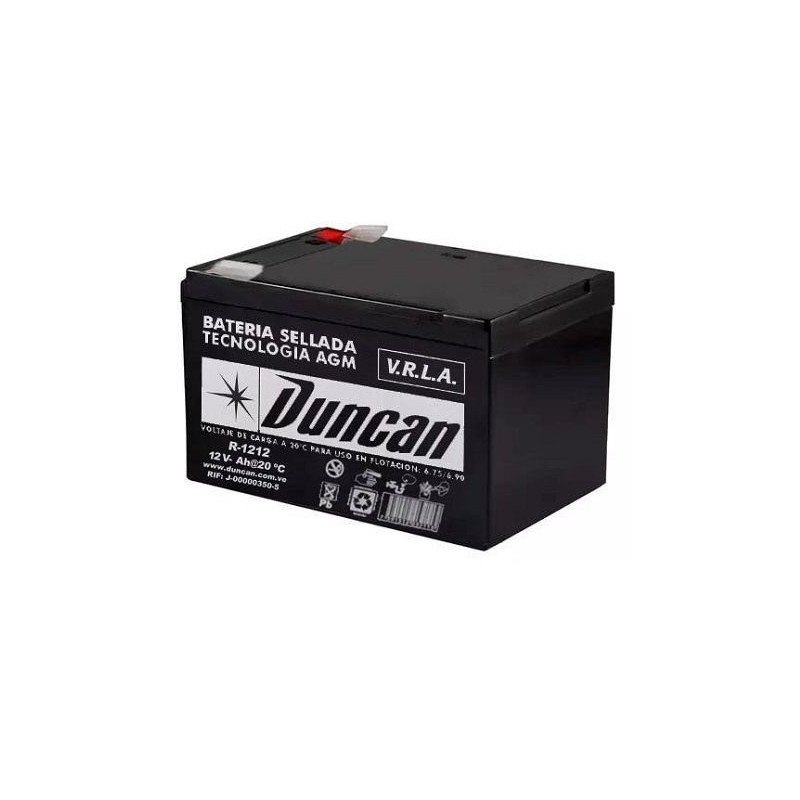 Batería Recargable De 12V Duncan DN12-12