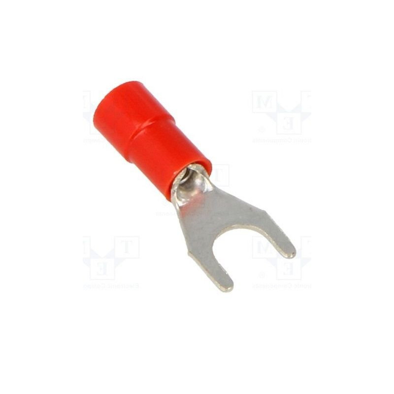 Terminal En U Roja De 5.3 mm BM126