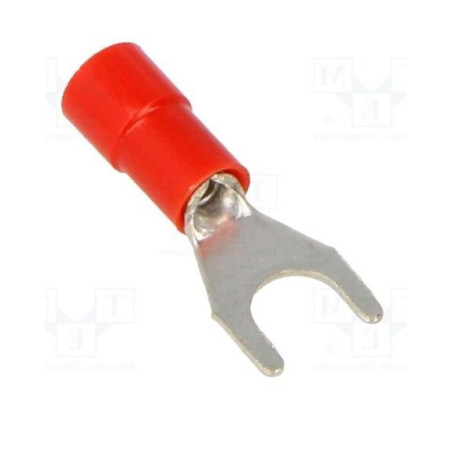 Terminal En U Roja De 5.3 mm BM126