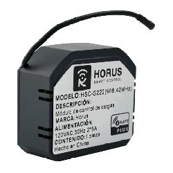 HSCS222 - MÓDULO INTERRUPTOR Z-WAVE HORUS CONTROL DE CARGA