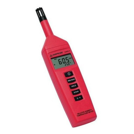 Medidor De Temperatura De Humedad Relativa Amprobe THWD3