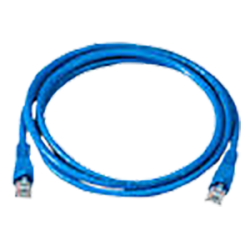 LP4CAFSBL1 - PATCH CORD CAT 6A PERFORMAX® BLINDADO ALTA DENSIDAD MULTIFILAR CERTIFICADOS UL/ETL/CSA COLOR AZUL 1M