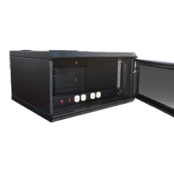 GC2048 - GABINETE DE PARED COMPACTO FORMATO 48,3 CM M.E. 46,2X52,5X39 CM 9 RU COLOR NEGRO QUEST